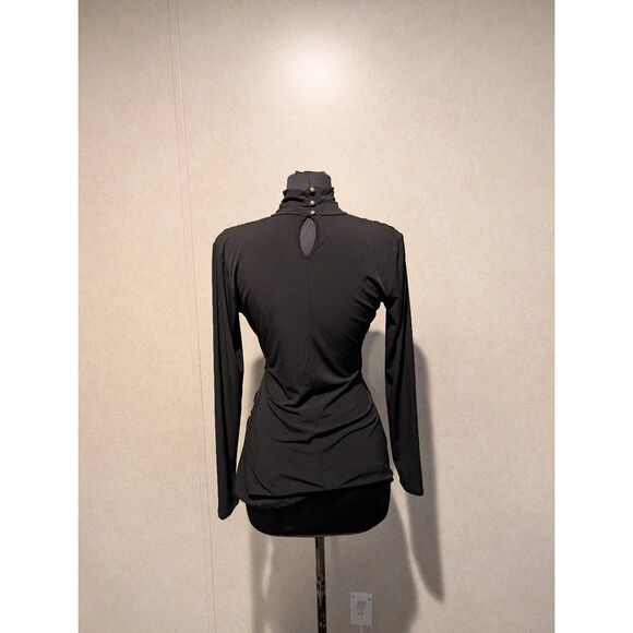 Cache Mock Neck Top M - Picture 3 of 5